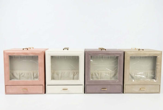 Glass-Top Jewelry Organizer