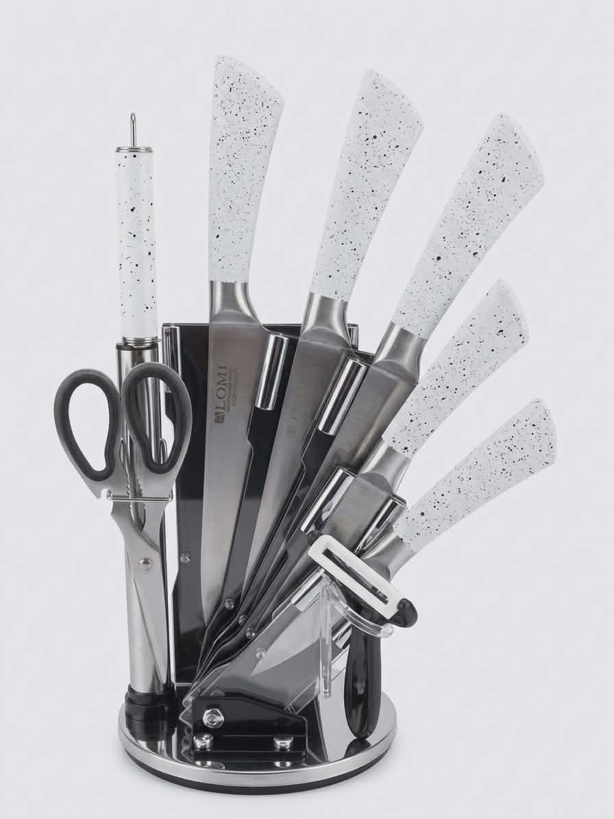 9-piece Stainless Steel Knife Set