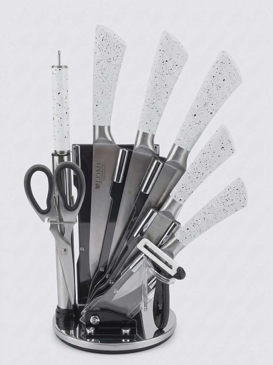 9-piece Stainless Steel Knife Set