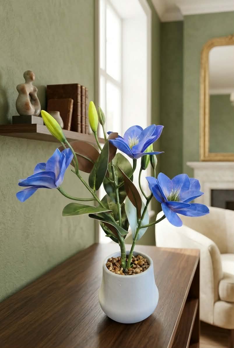 Premium Artificial Magnolia Potted Collection