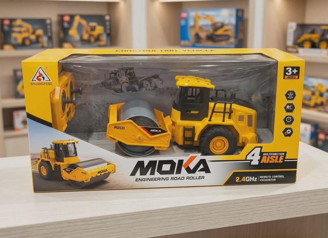 Road roller trunk