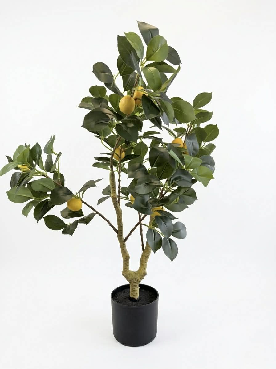 Mediterranean Faux Lemon Tree