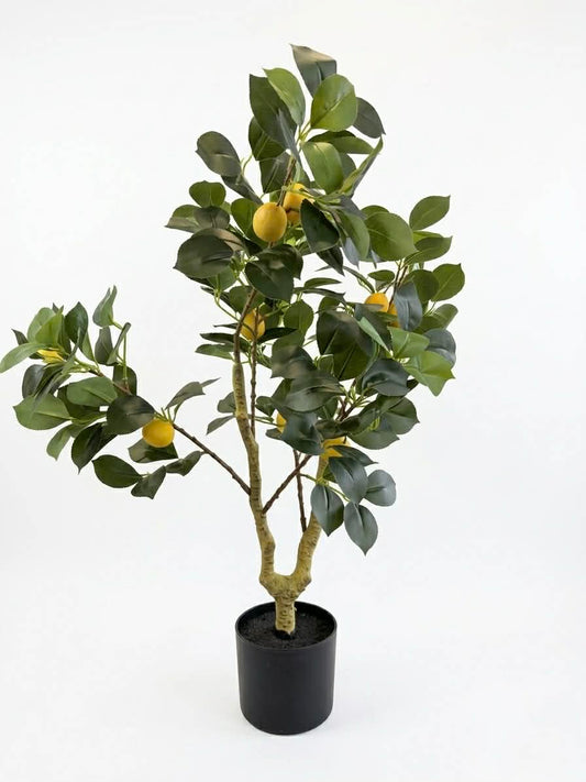 Mediterranean Faux Lemon Tree