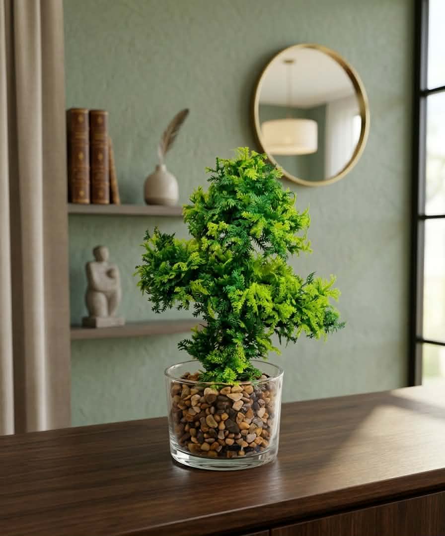 Lush Evergreen Cedar Bonsai
