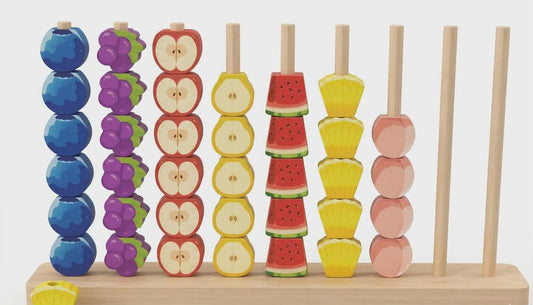 Fruit ring toss game