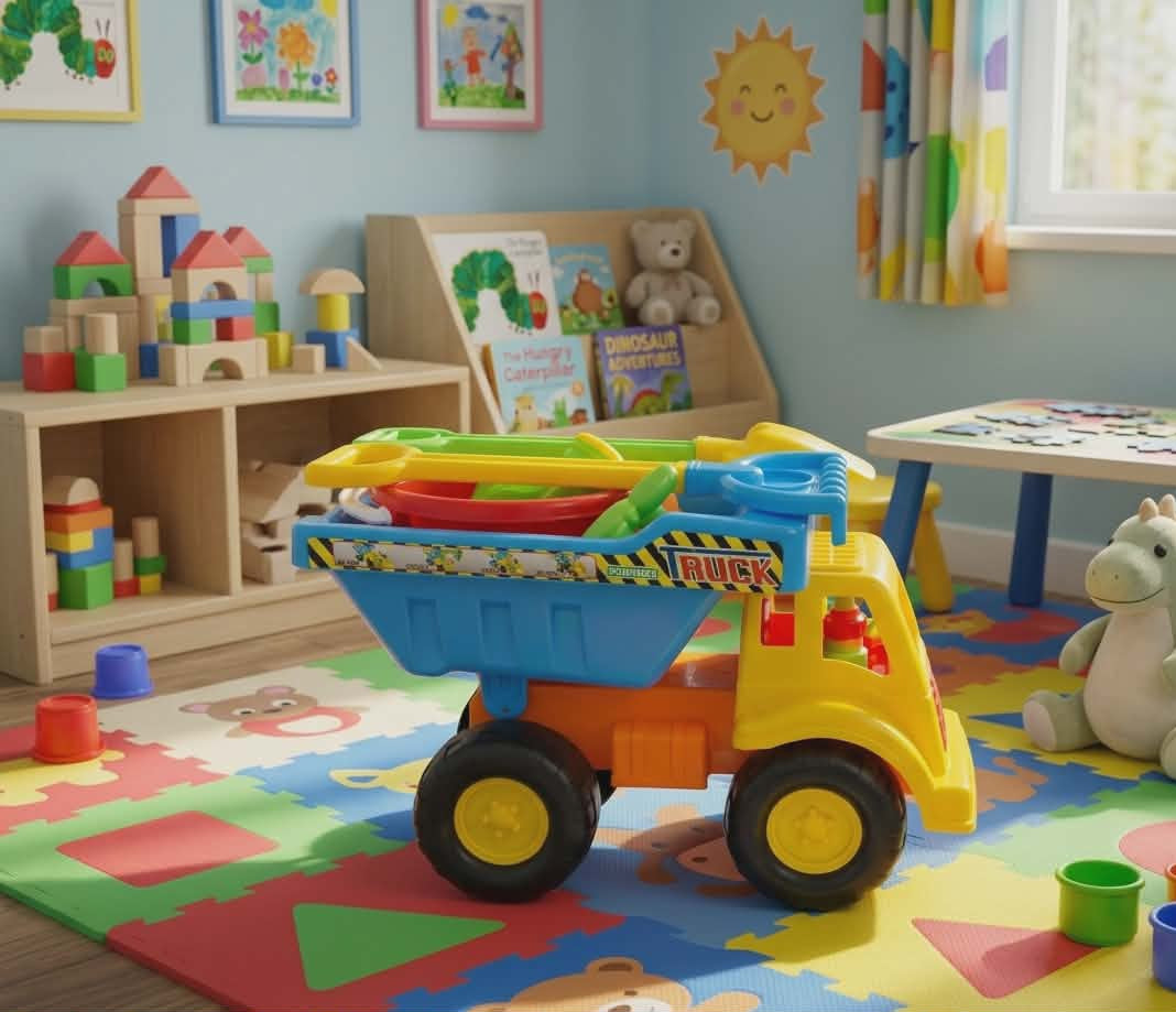 Powered sand truck & tools